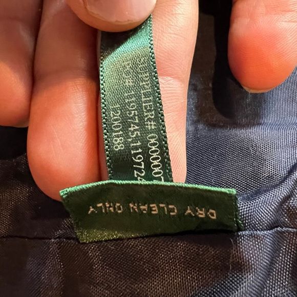 Ralph Lauren Jacket Womens 6 Navy Three Gold Buttons Preppy Blazer - Picture 12 of 14